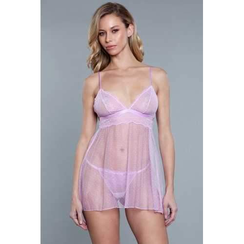 1869 Hailey Babydoll Lavender