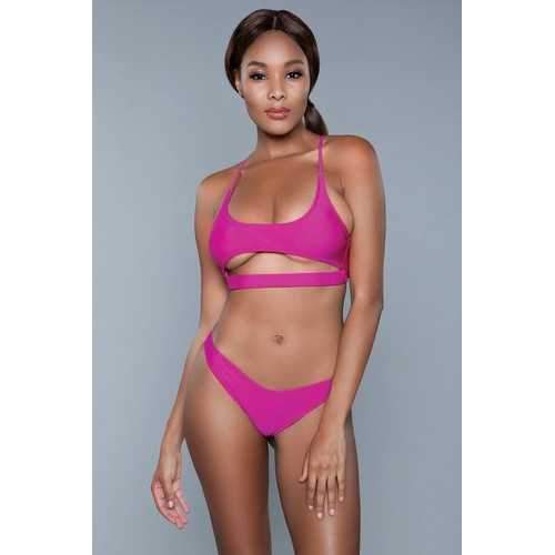 1975 Gianna 2 Piece Swimsuit Hot Pink