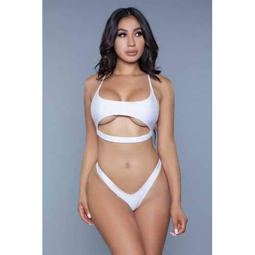 1975 Gianna 2 Piece Swimsuit White