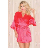 BW1525HP Getting Ready Robe - Hot Pink